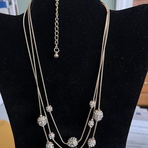 CHICO'S MULTI STRAND NECKLACE